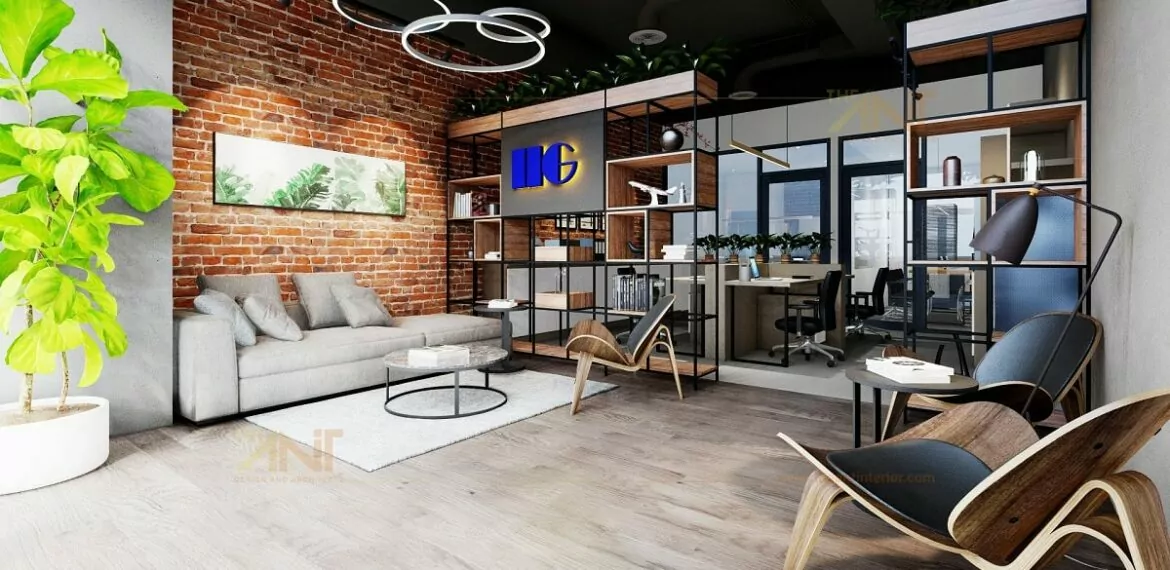 The Ant Interior thiết kế văn phòng IIG Company