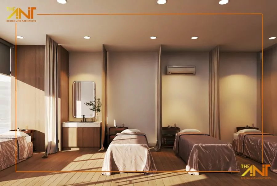 TheAnt thi công Spa tại tòa nhà Republic