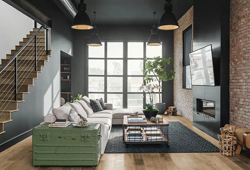 TheANT Interior Design Chất liệu thi công công nghiệp