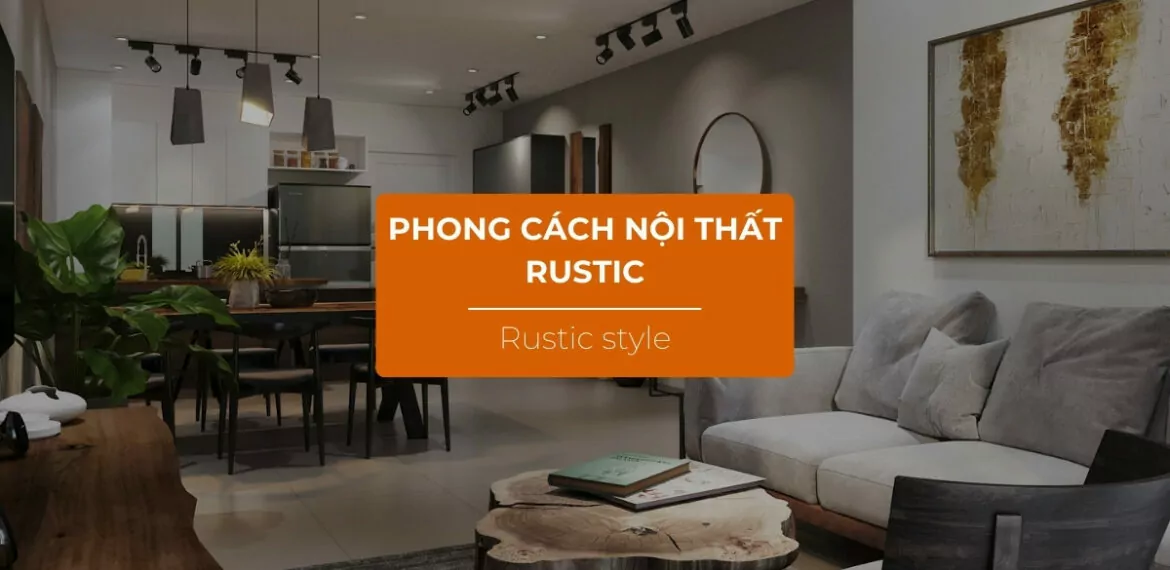 TheANT Interior Design Phong cách thiết kế nội thất Rustic là gì