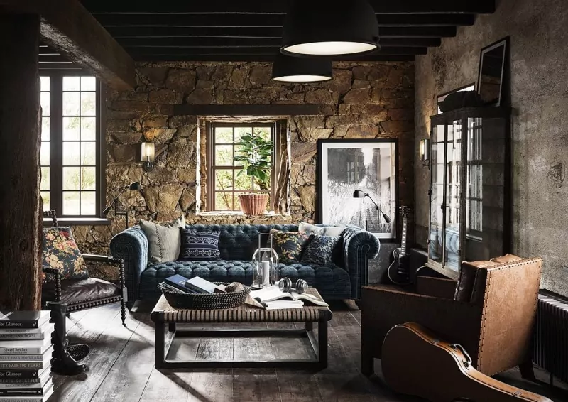 TheANT Interior Design Phong cách thiết kế nội thất rustic cổ điển