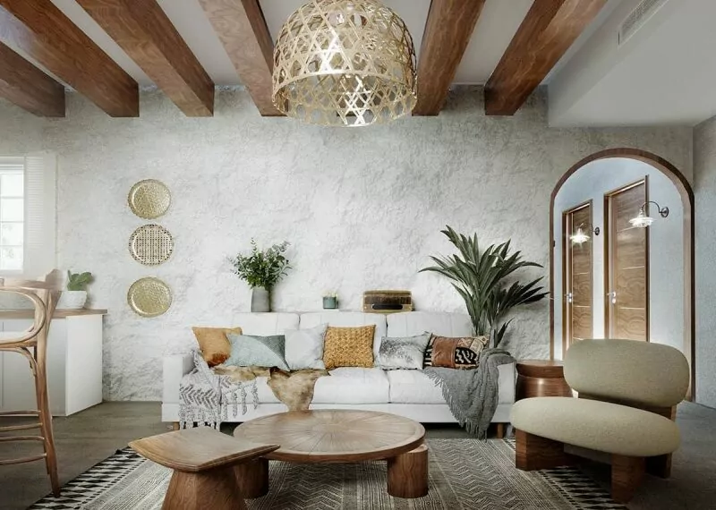 TheANT Interior Design Phong cách thiết kế nội thất rustic