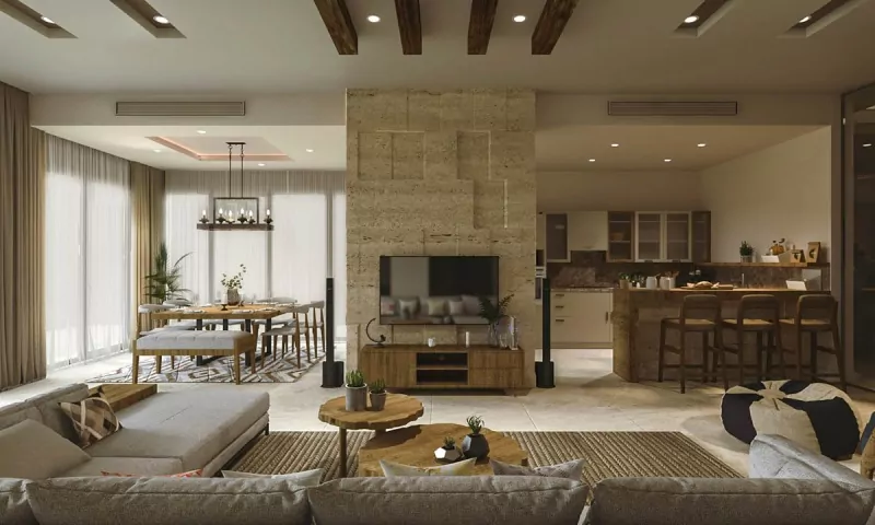 TheANT Interior Design Phong cách thiết kế nội thất Rustic hiện đại