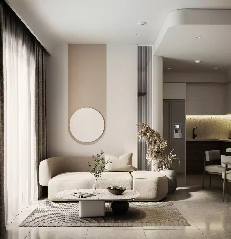 TheANT Interior Design Nội thất căn hộ bcons plaza